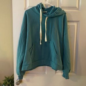 Zenana Dark Blue Hoodie with Pockets